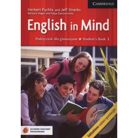 JĘZYK ANGIELSKI ENGLISH IN MIND 1 PODRĘCZNIK Herbert Puchta, Jeff Stranks