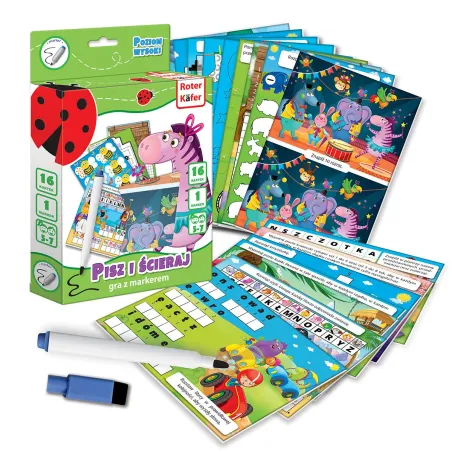 Pisz I Ścieraj Gra Z Markerem Poziom Podstawowy 3+ Pisz I Ścieraj Gra Z Markerem Poziom Podstawowy 3+