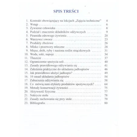 Odżywiam Się Zdrowo. Zajęcia Techniczne