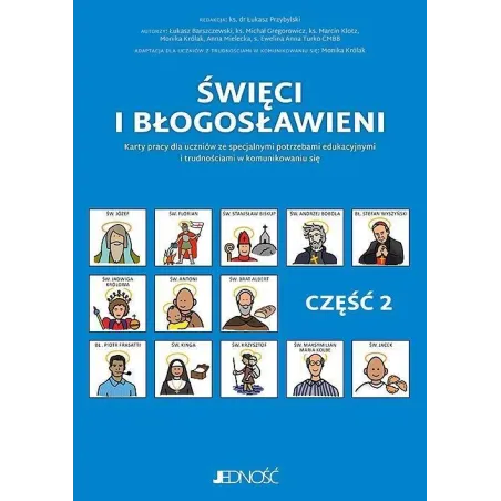 ŚWIĘCI I BŁOGOSŁAWIENI 2 KARTY PRACY DLA UCZNIÓW ZE SPECJALNYMI POTRZEBAMI EDUKACYJNYMI I TRUDNOŚCIAMI W KOMUNIKOWANIU ...