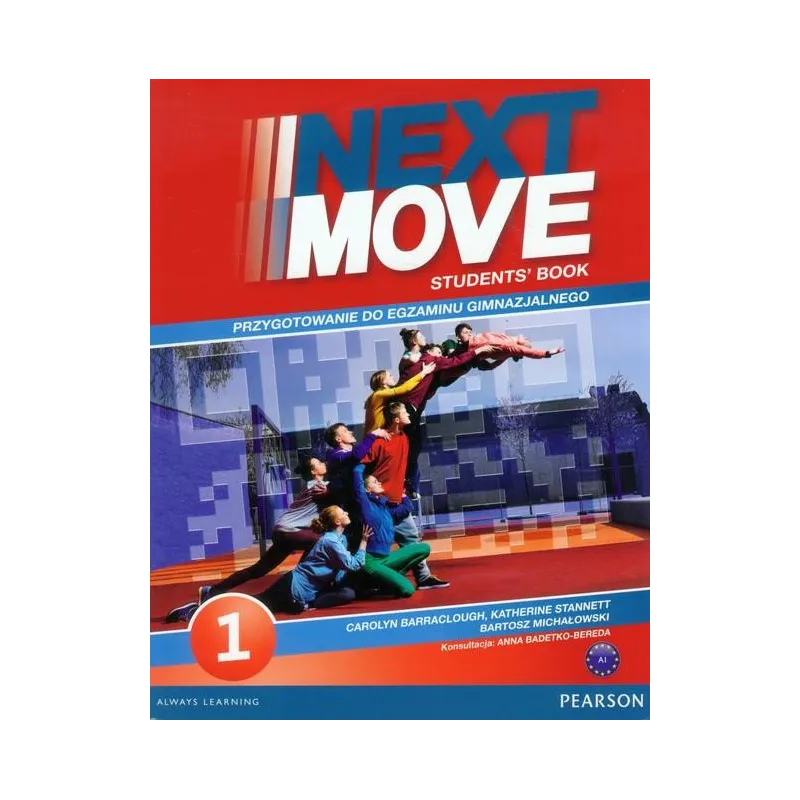 JĘZYK ANGIELSKI NEXT MOVE 1 PODRĘCZNIK +  EXAM TRAINER. 