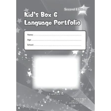 KIDS BOX SECOND EDITION 6 LANGUAGE PORTFOLIO Caroline Nixon, Karen Elliott - Cambridge University Press