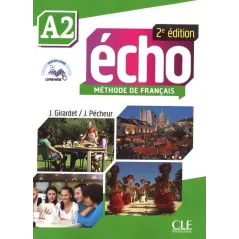 ECHO A2 2ED PODRĘCZNIK + DVD J. Girardet, J. Pecheur - Cle International