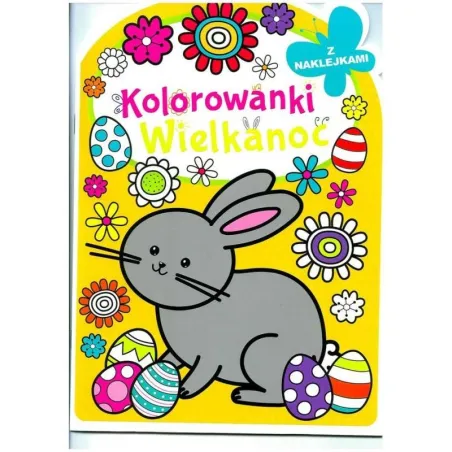 WIELKANOC KOLOROWANKA Z WYKROJNIKIEM - Wilga