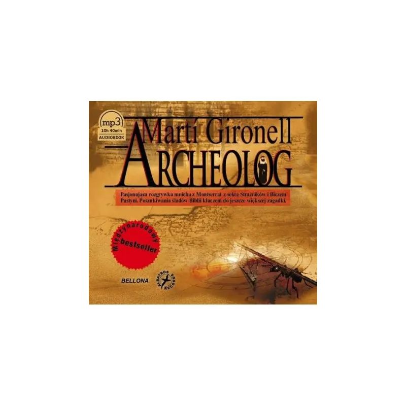 ARCHEOLOG AUDIOBOOK CD MP3 - Bellona