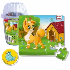 PIESEK PUZZLE MIĘKKIE MAGNETYCZNE - Roter-Kafer