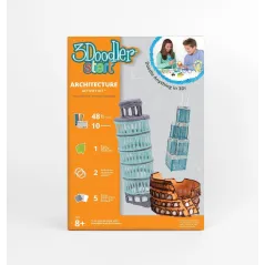 ARCHITEKTURA 3DOODLER ZESTAW DO DŁUGOPISU 3D - Tm Toys