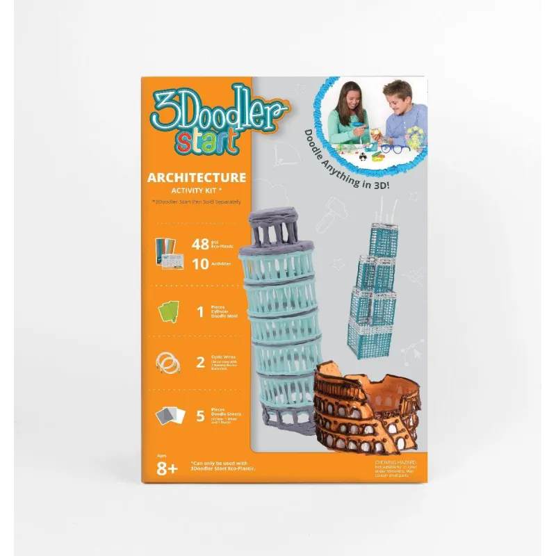 ARCHITEKTURA 3DOODLER ZESTAW DO DŁUGOPISU 3D - Tm Toys
