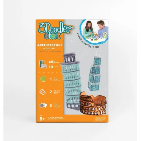 ARCHITEKTURA 3DOODLER ZESTAW DO DŁUGOPISU 3D - Tm Toys