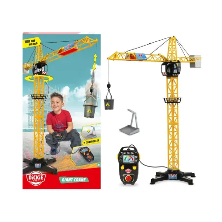 MEGA DŹWIG GIGANT Z DŹWIĘKIEM 100 CM ZDALNIE STEROWANY DICKIE 3+
