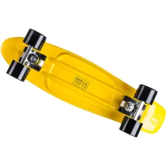 DESKOROLKA FISZKA DECKBOARD 22" KIDZ MOTION ŻÓŁTA