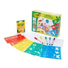 Szablony 8 Szt. + Akcesoria Crayola Zestaw Kreatywny 4+