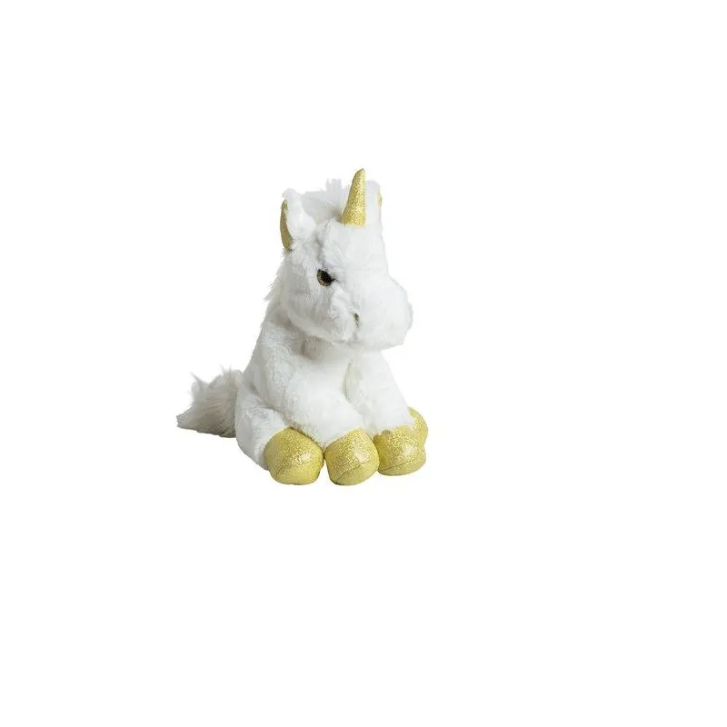 JEDNOROŻEC BIAŁO-ZŁOTY MASKOTKA MOLLI TOYS 35 CM - Molli Toys