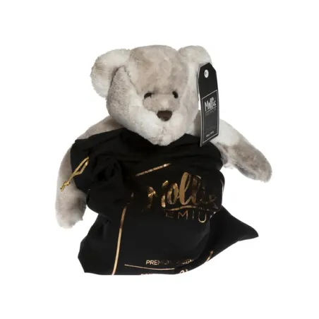 MIŚ SZARY PREMIUM MOLLI TOYS 32 CM II GATUNEK - Molli Toys