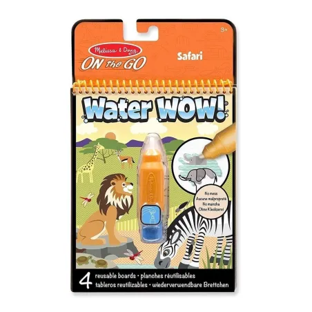 KOLOROWANKA WODNA WATER WOW! SAFARI 3+ - Melissa & Doug
