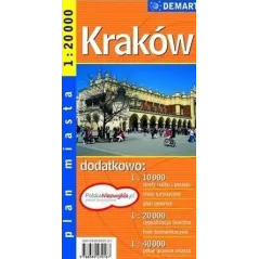 KRAKÓW PLAN MIASTA 1 : 20 000 - Demart
