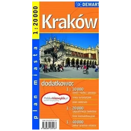 KRAKÓW PLAN MIASTA 1 : 20 000 - Demart