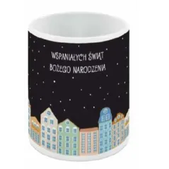 KUBEK CERAMICZNY WSPANIAŁYCH ŚWIĄT BOŻEGO NARODZENIA 310 ML - Albi
