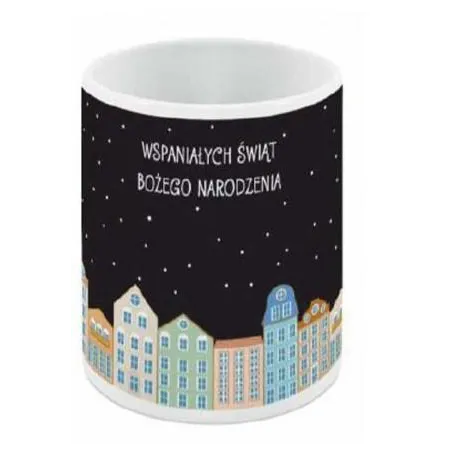 KUBEK CERAMICZNY WSPANIAŁYCH ŚWIĄT BOŻEGO NARODZENIA 310 ML - Albi