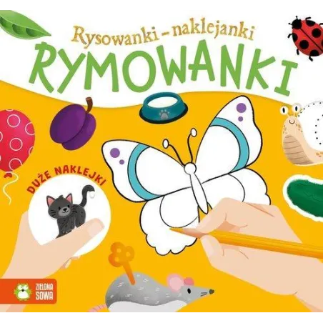 RYSOWANKI-NAKLEJANKI RYMOWANKI - Zielona Sowa