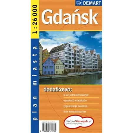GDAŃSK PLAN MIASTA 1 : 23 000 - Demart