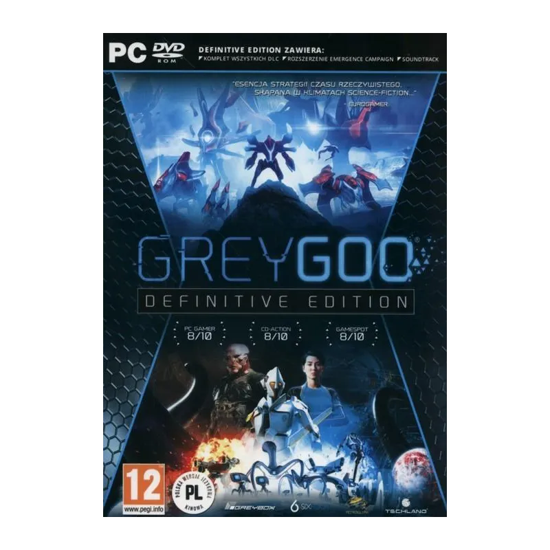 GREY GOO DEFINITIVE EDITION PC DVD-ROM - Techland
