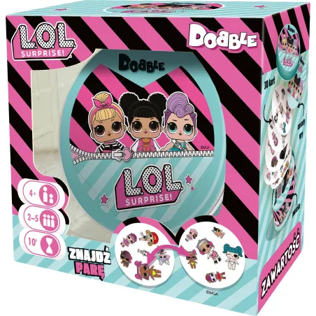 Dobble L.o.l. Surprise! Gra Karciana 4+ Dobble L.o.l. Surprise! Gra Karciana 4+