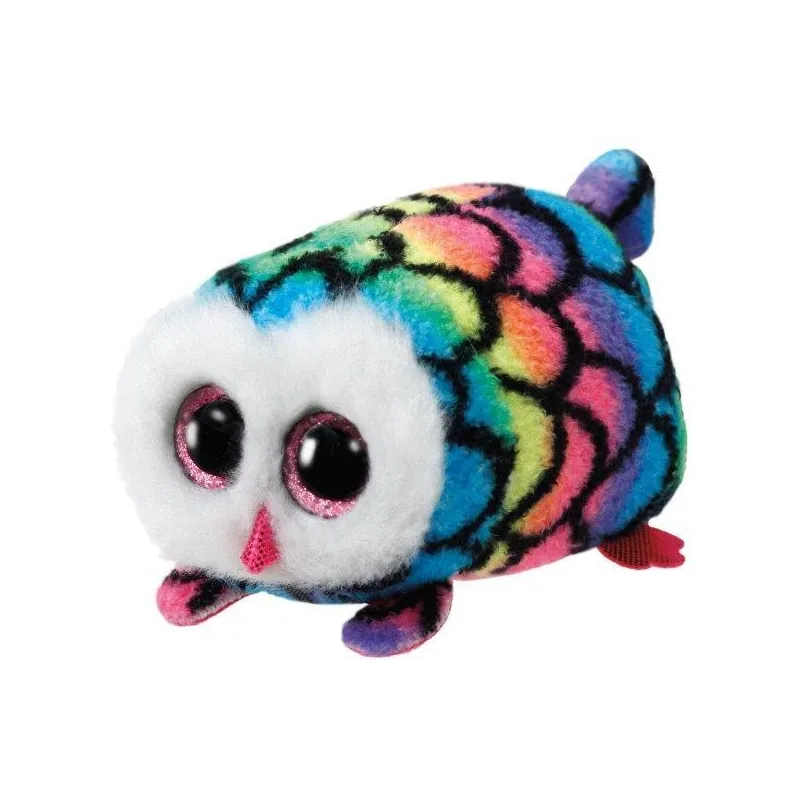 SOWA WIELOKOLOROWA MASKOTKA TEENY TYS - Ty