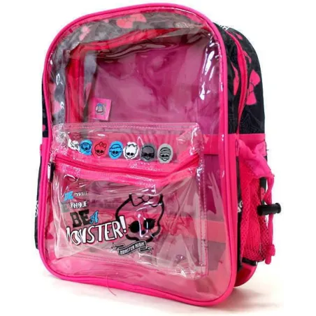 PLECAK NA LALKI MONSTER HIGH PRZEŹROCZYSTY