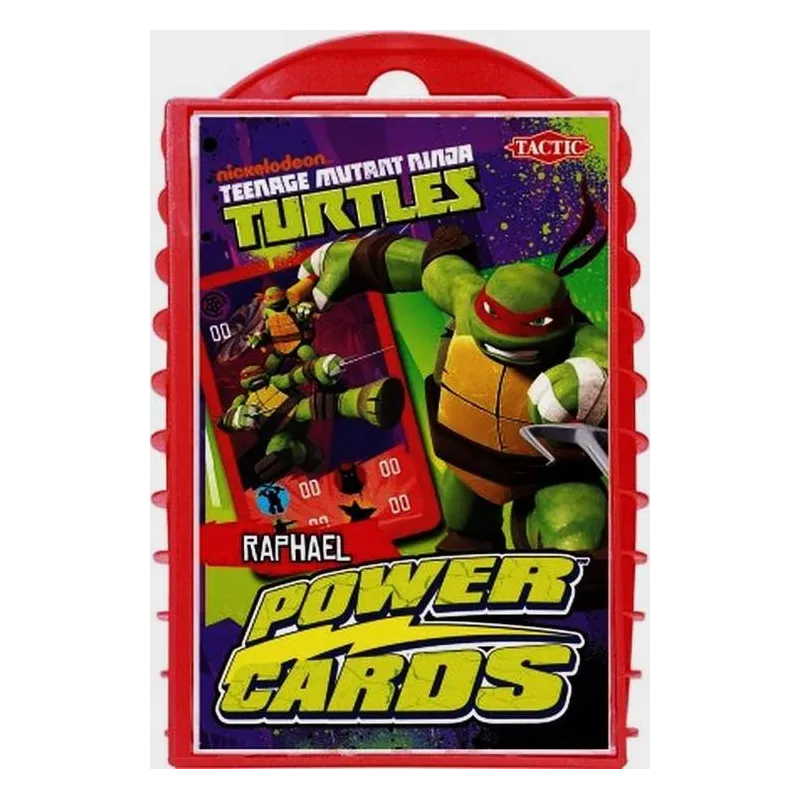 ŻÓŁWIE NINJA KARTY MOCY RAPHAEL  