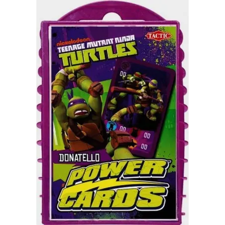 KARTY MOCY ŻÓŁWIE NINJA DONATELLO GRA KARCIANA 6+