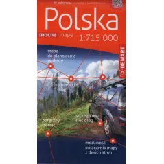 POLSKA MAPA SAMOCHODOWA 1 : 715 000 - Demart