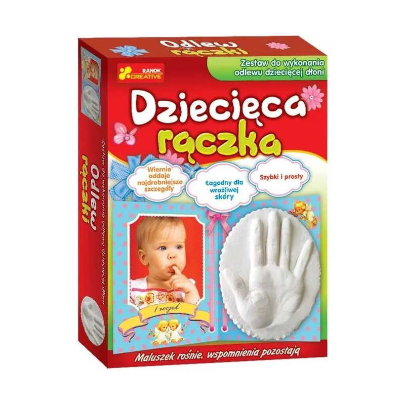 ZESTAW ODLEW DZIECIĘCA RĄCZKA - Ranok Creative