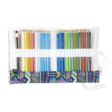 KREDKI OŁÓWKOWE POLYCOLOR KOH-I-NOOR 3800 24 KOLORY W KOLOROWYM ETUI KRAJOBRAZ - Koh-I-Noor