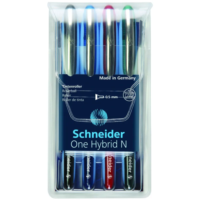 PIÓRO KULKOWE SCHNEIDER ONE HYBRID N 0,5 MM 4 KOLORY - Schneider