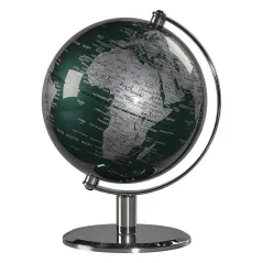 GLOBUS 150 BIURKOWY FIR GREEN AND BRASS - Wild & Wolf