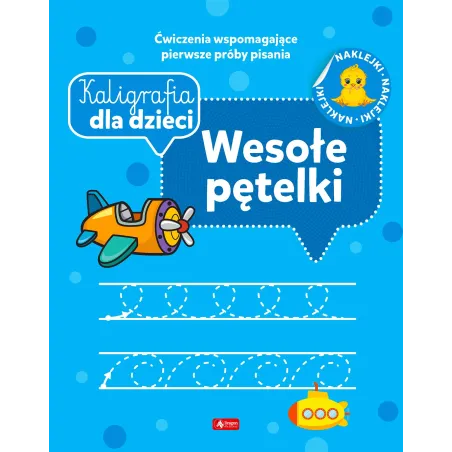 KALIGRAFIA DLA DZIECI. WESOŁE PĘTELKI - Dragon