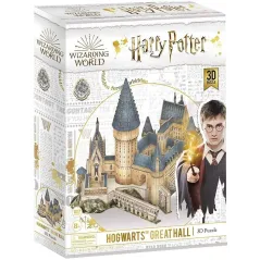 WIELKA SALA W HOGWARCIE HARRY POTTER PUZZLE 3D 185 ELEMENTÓW 8+