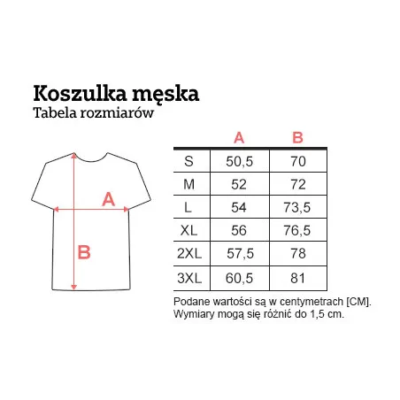 NIE MA LIPY KOCHANOWSKI KOSZULKA MĘSKA ROZMIAR M - Nadwyraz.com