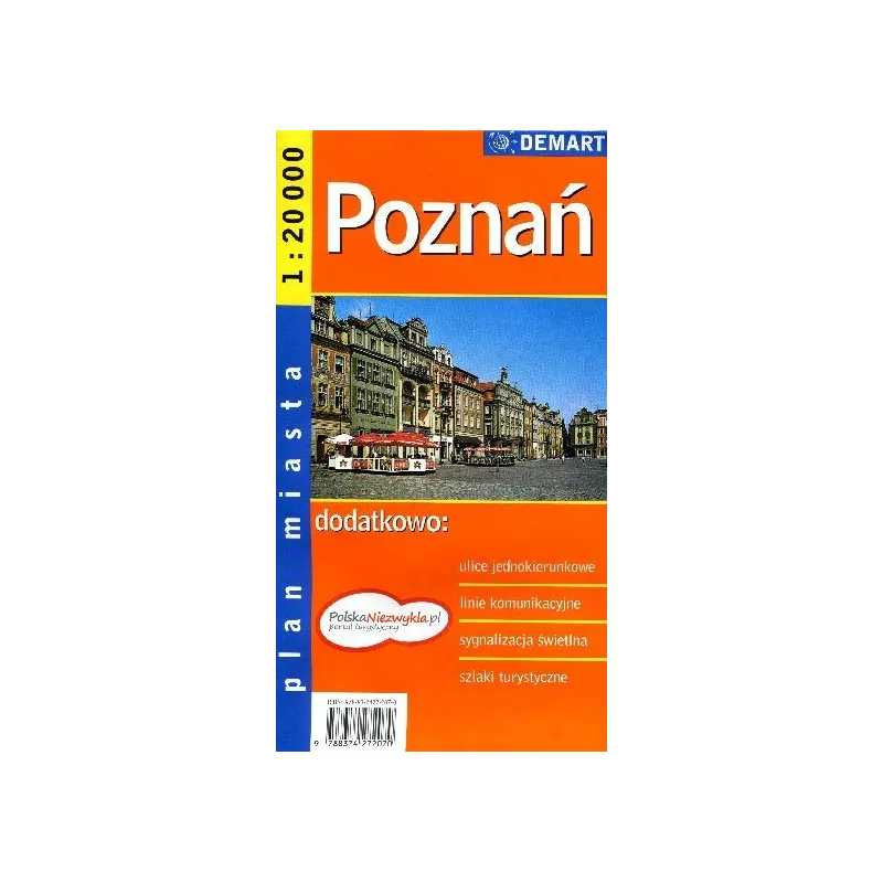 POZNAŃ PLAN MIASTA 1:20 000 - Demart