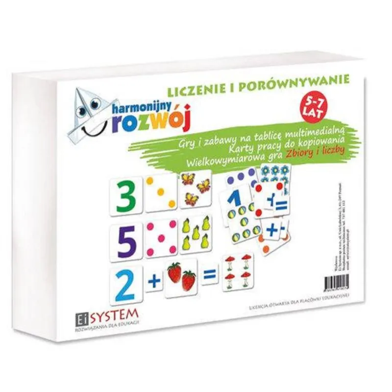 HARMONIJNY ROZWÓJ LICZENIE I PORÓWNYWANIE 5-7 LAT - Ei System