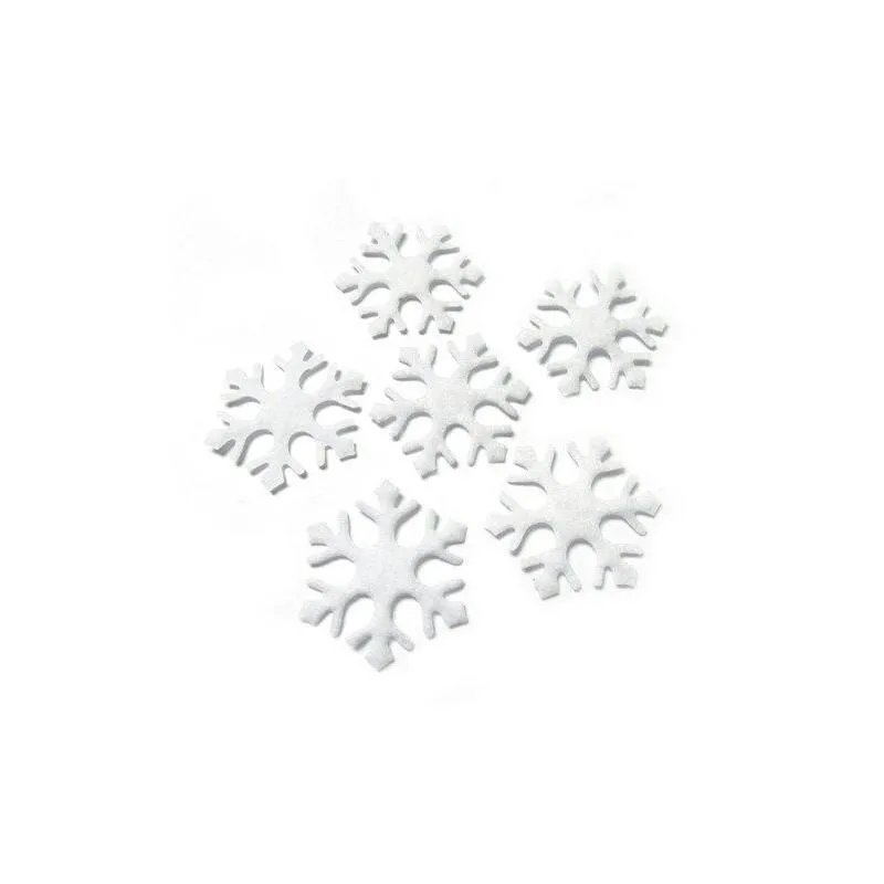 ŚNIEŻYNKI Z FILCU 5 CM - Dekor-Art-Serwis