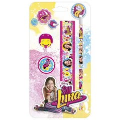 ZESTAW 4 PRZYBORÓW SZKOLNYCH SOY LUNA  