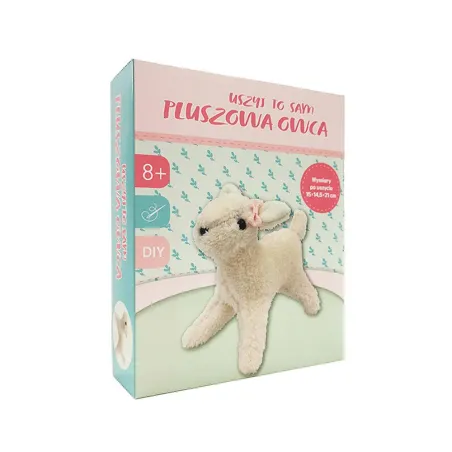 OWCA USZYJ TO SAM PLUSZOWA MASKOTKA DIY ZESTAW KREATYWNY 8+ - Panon