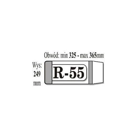 Okładka Książkowa Regulowana R55 50 Szt. Okładka Książkowa Regulowana R55 50 Szt.