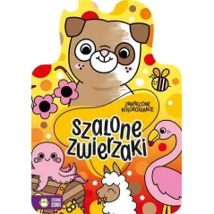 ZAKRĘCONE KOLOROWANIE SZALONE ZWIERZAKI - Zielona Sowa