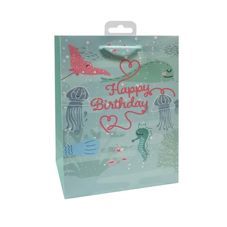 TOREBKA PREZENTOWA URODZINOWA HAPPY BRITHDAY L - Panon