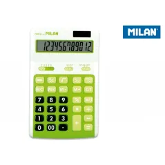 KALKULATOR MILAN 12 POZYCYJNY ZIELONY - Milan