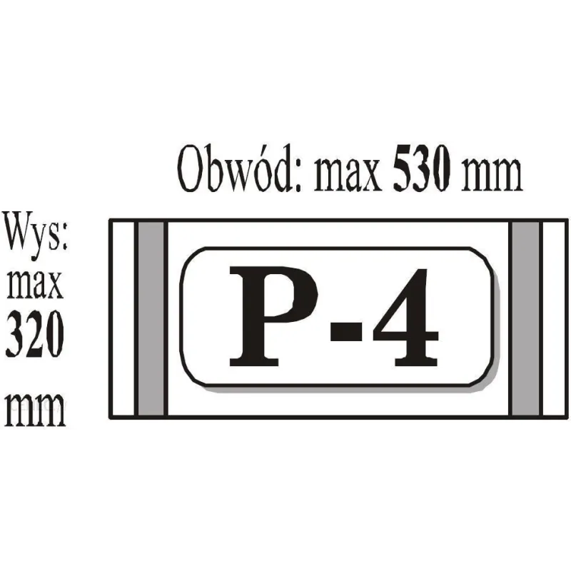 OKŁADKI SAMOPRZYLEPNE A4 P-4 50 SZT. - IKS