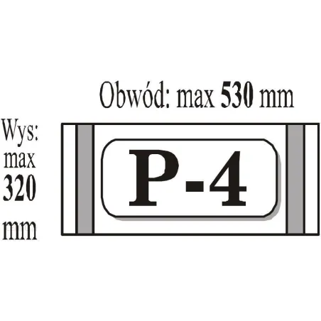 OKŁADKI SAMOPRZYLEPNE A4 P-4 50 SZT. - IKS